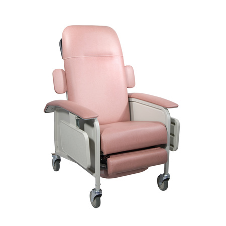 DRIVE MEDICAL Clinical Care Geri Chair Recliner, Rosewood d577-r